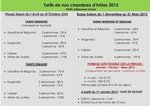 Nos 5 chambres d