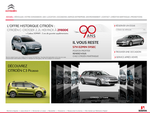 Page d'accueil du site Sodiva Citro�n