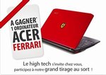 Visuel du tirage au sort only - Acer Ferrari