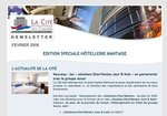 Newsletter sp�ciale h�tellerie de La Cit� des Congr�s