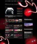 Page d'accueil du site web Affichons la couleur