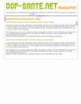 Newsletter Dop-Sant�