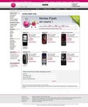 Page principale des Ventes Flash listant les produits