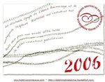 Carte de voeux 2006 de l'h�tel Pommeraye