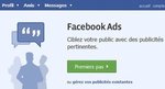 Publicit�s sociales de Facebook : sautez le pas