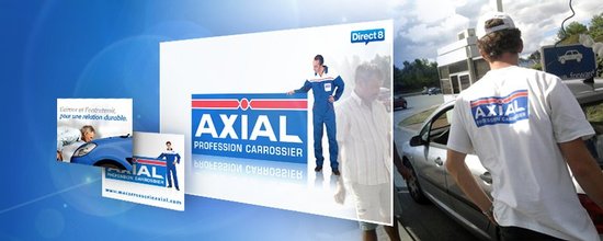 Plan m�dia pour les carrossiers Axial