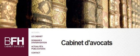 R�alisation du site Internet du cabinet