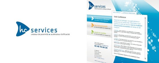 Réalisation du site web HC Services