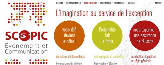 Site web de l'agence