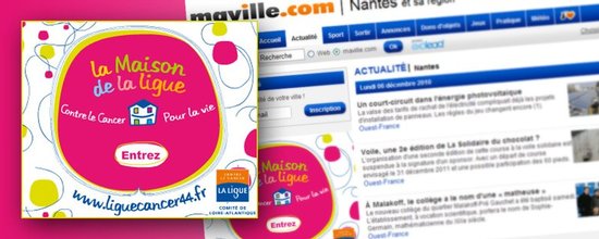 La Ligue contre le cancer au plus pr�s des habitants de Loire-Atlantique
