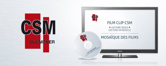Des films, de l'usine au salon